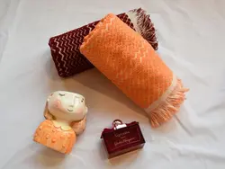 حوله استخری 140*70 مودا نارنجی – لایکو