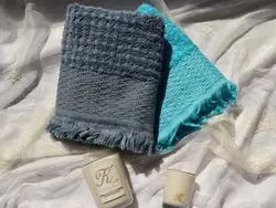 حوله استخری 140*70 کالین آبی – لایکو