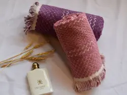 حوله دستی 90*50 مودا بنفش- لایکو