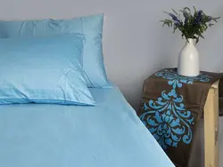 سرویس ملحفه یکنفره  2 تکه کشدار طرح هرنس آبی- لایکو