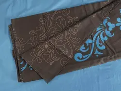 سرویس ملحفه یکنفره  2 تکه کشدار طرح هرنس آبی- لایکو