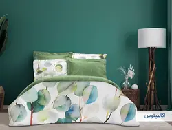 کاور لحاف یکنفره درجه 1/5 لایکو طرح اکالیپتوس