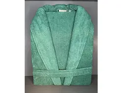 حوله پالتویی دورونخ لوپ 145 ساده سبز- لایکو