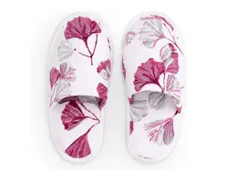 دمپایی حوله ای جوآ زرشکی