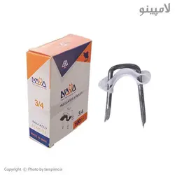بست سیم دوپا میخی مایا بسته 100 عددی