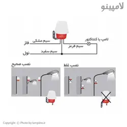 رله روشنایی فتوسل سولار 10 آمپر 10A مدل PSA-10A