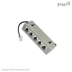 تبدیل سوکت خط تلفن 5 راهی