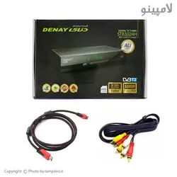 قیمت و خرید گیرنده دیجیتال دنای مدل DVB-T2 STB1024H با کابل AV و HDMI | لامپینو