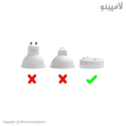 هالوژن ال ای دی 6 وات فوق باریک پارس لایت