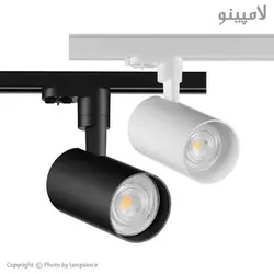 قیمت و خرید چراغ ریلی تکفاز 30 وات قطر 9 cm مازی نور | لامپینو