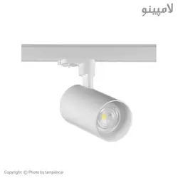 قیمت و خرید چراغ ریلی تکفاز 30 وات قطر 9 cm مازی نور | لامپینو