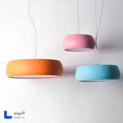 چراغ آویز مدرن طلق دار 3 لامپ مدل RG11