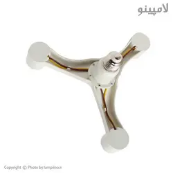سرپیچ تبدیل 1 به 3 لامپ معمولی حنا الکترونیک