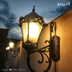 چراغ حیاطی دیواری دوستان مدل ویداس