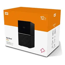 هارد اکسترنال وسترن دیجیتال مدل My Book Duo Desktop ظرفیت 12 ترابایت