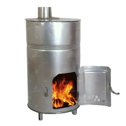 بخاری هیزمی زاگرس استوانه ای