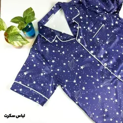 لباس خواب مردانه 991 | [بلوز و شلوار ابریشمی]😍 لباس سکرت