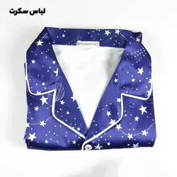 لباس خواب مردانه 991 | [بلوز و شلوار ابریشمی]😍 لباس سکرت