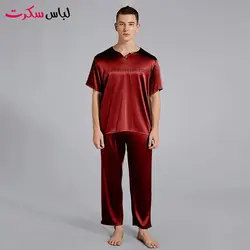 لباس خواب مردانه ساتن ابریشم Lebassecret969 😍 لوکس و شیک