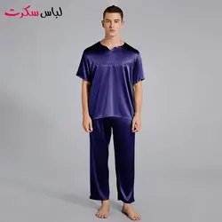 لباس خواب مردانه ساتن ابریشم Lebassecret969 😍 لوکس و شیک