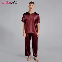 لباس خواب مردانه ساتن ابریشم Lebassecret969 😍 لوکس و شیک