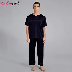 لباس خواب مردانه ساتن ابریشم Lebassecret969 😍 لوکس و شیک