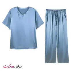 لباس خواب مردانه ساتن ابریشم Lebassecret969 😍 لوکس و شیک
