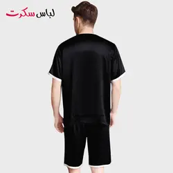 لباس خواب مردانه ساتن ابریشم lebassecret959 😍شیک، لوکس