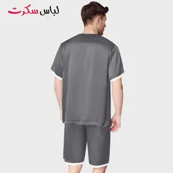 لباس خواب مردانه ساتن ابریشم lebassecret959 😍شیک، لوکس