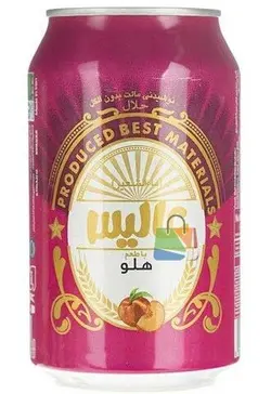 دلستر (ماءالشعیر) قوطی با طعم هلو عالیس