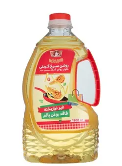 روغن سرخ کردنی شیررضا - 1.8لیتر