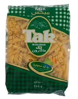 ماکارونی میکس تک ماکارون مقدار 500 گرمی
