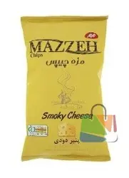 مزه چیپس مزمز با طعم پنیر دودی