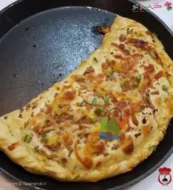 پیتزا چیکن آلفردو