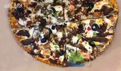 پیتزا بیف استیک