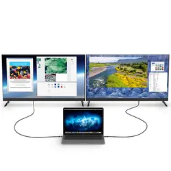 کابل تبدیل USB-C به HDMI طول1.8متر | CU-707
