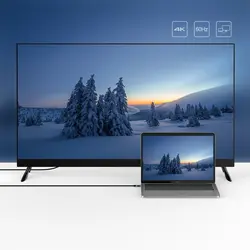 کابل USB-C به HDMI طول 3 متر لنشن مدل CU-707 با بالاترین کیفیت