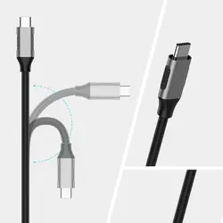کابل USB-C به HDMI طول 3 متر لنشن مدل CU-707 با بالاترین کیفیت