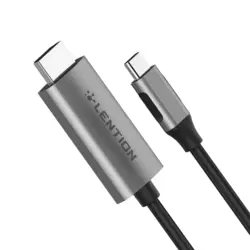 کابل USB-C به HDMI طول 3 متر لنشن مدل CU-707 با بالاترین کیفیت