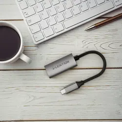 خرید اینترنتی مبدل usb-c به hdmi لنشن مدل CU607 با کیفیت عالی