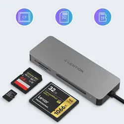 کارت خوان USB-C لنشن مدل C12 با کیفیت عالی