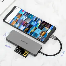 کارت خوان USB-C لنشن مدل C12 با کیفیت عالی