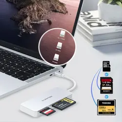 کارت خوان USB-C لنشن مدل C12 با کیفیت عالی