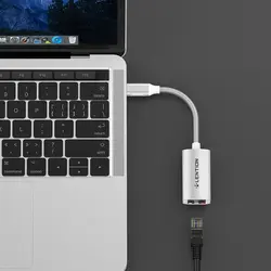 مبدل USB-C بهCU604 | RJ45