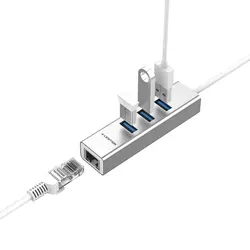 هاب 4 پورت USB-A لنشن سری CLOUD ALA مدل H23S