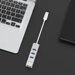 هاب 4 پورت USB-A لنشن سری CLOUD ALA مدل H23S