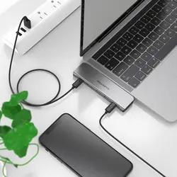هاب 6 پورتCS67 | USB-C