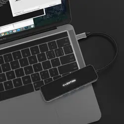 هاب USB-C لنشن CE35 با 6 پورت خروجی برند لنشن