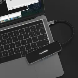 هاب USB-C لنشن CE35 با 6 پورت خروجی برند لنشن
