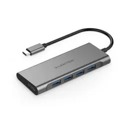 هاب USB-C لنشن C35 با 6 پورت خروجی پرکاربرد